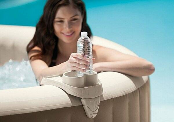 Intex 28500 PureSpa bekerhouder met tray