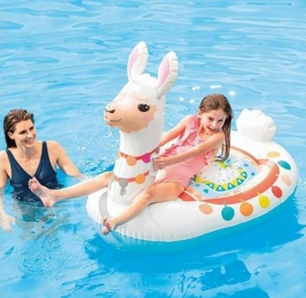 Intex 57564NP ride-on lama