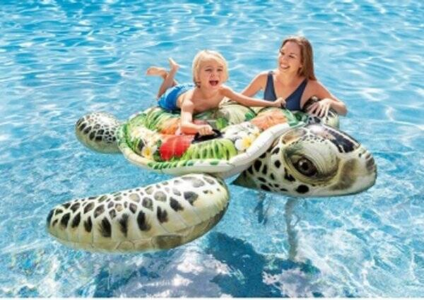 Intex 57555NP realistische opblaasbare zeeschildpad