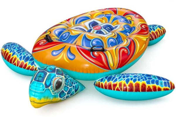 Bestway Rider Mediteraans Opblaas Schildpad, 186cm