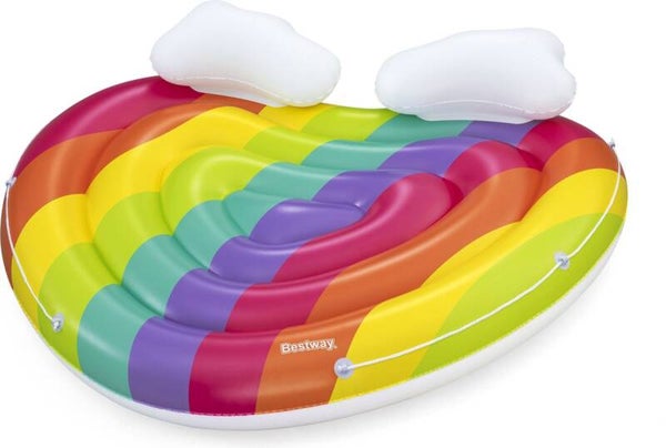 Bestway Rainbow Dreams Opblaas Regenboog Hart, 164cm