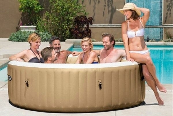 Intex 28428 PureSpa bubble massage jacuzzi 6-persoons set