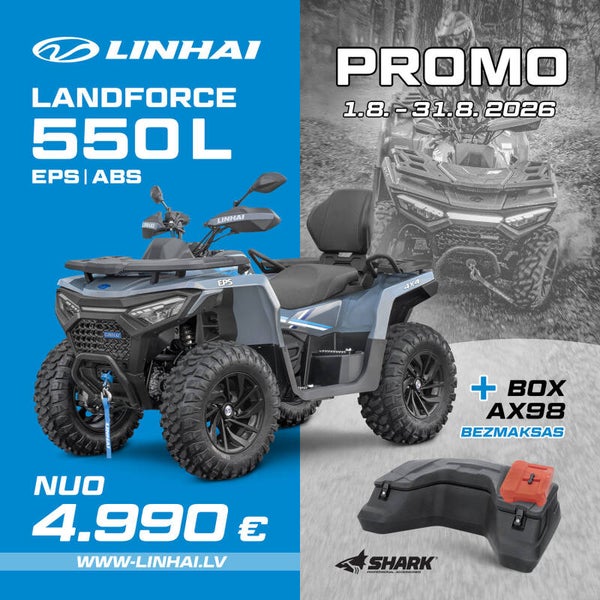 Linhai Landforce 550L EPS (T3b) VASARAS PIEDĀVĀJUMS!