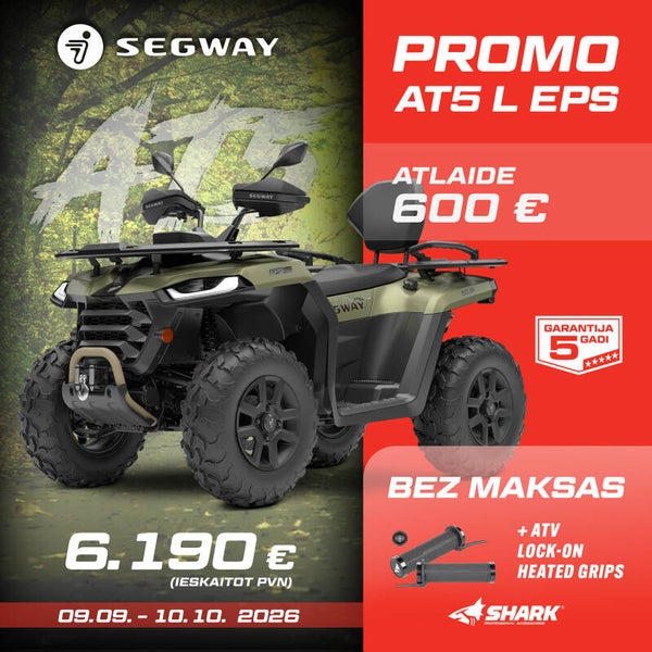 Segway AT5 L EPS (T3b) SEPTEMBRA PIEDĀVĀJUMS