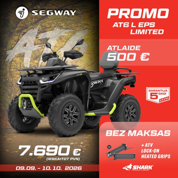 Segway Snarler AT6 EPS Limited (T3b) SEPTEMBRA PIEDĀVĀJUMS