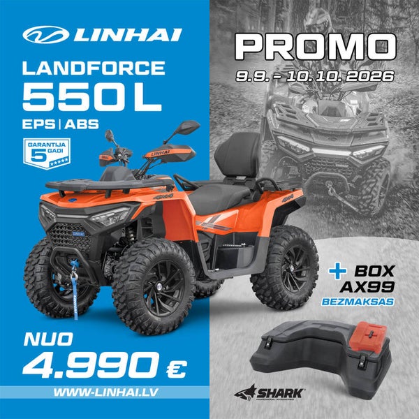 Linhai Landforce 550L EPS (T3b) SEPTEMBRA PIEDĀVĀJUMS!