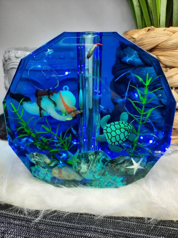 soliflore thème fonds marins lumineux