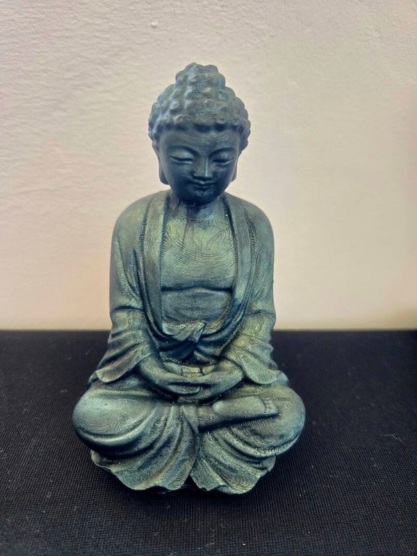 bouddha grand modèle gris-vert