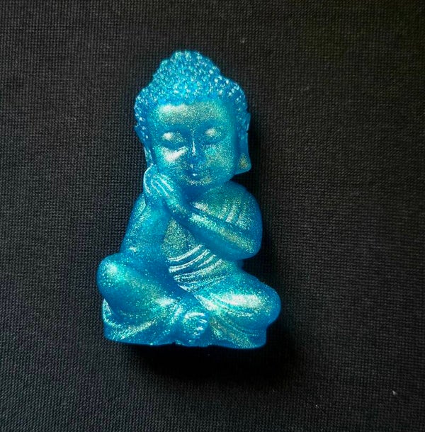 bouddha petit modèle bleu lagon