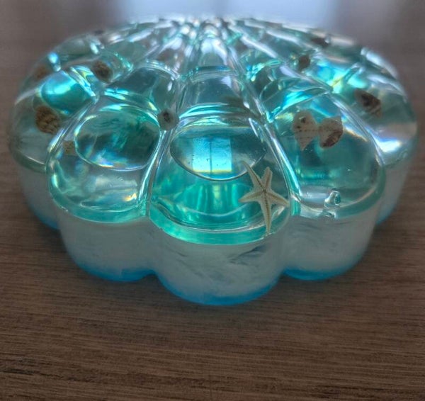 boite coquillage effet mer