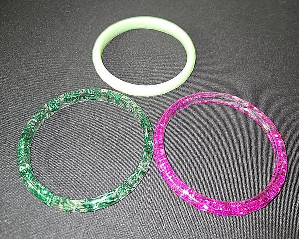 Lot de 3 bracelets 19cm