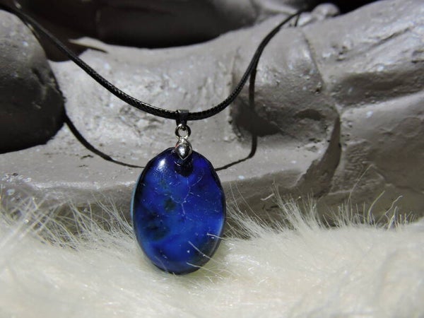 collier nuances de bleu