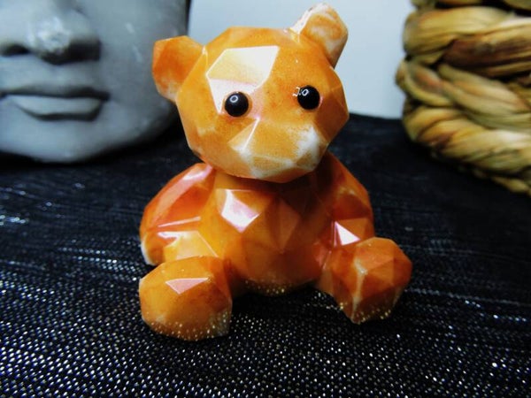 ourson orangé