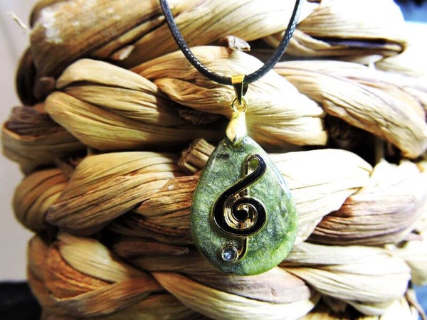 collier note de musique