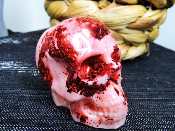 skull/crane moyen modèle rouge