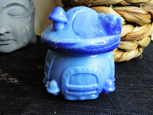 boite champignon maison bleue