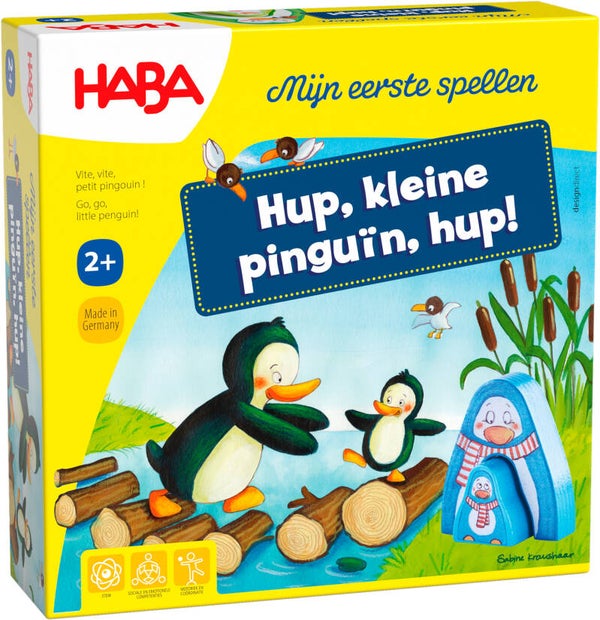 Mijn eerste spellen: Hup, kleine pinguïn, hup! - Kinderspel