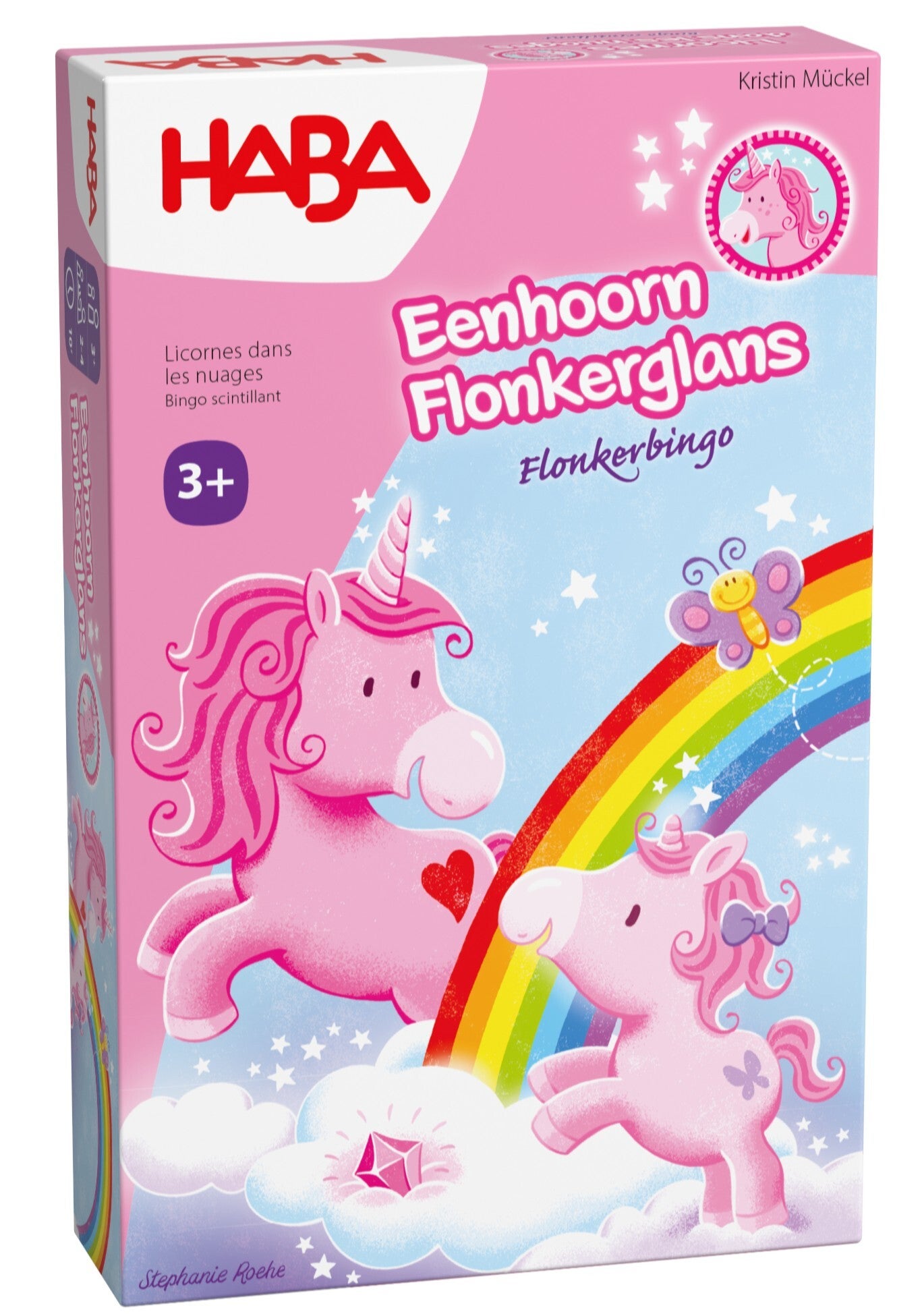 Eenhoorn Flonkerglans: Flonkerbingo - Kinderspel