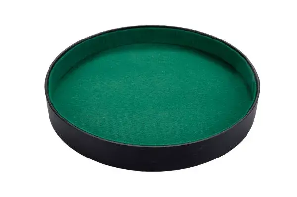Pokerpiste imitatie leder 26cm