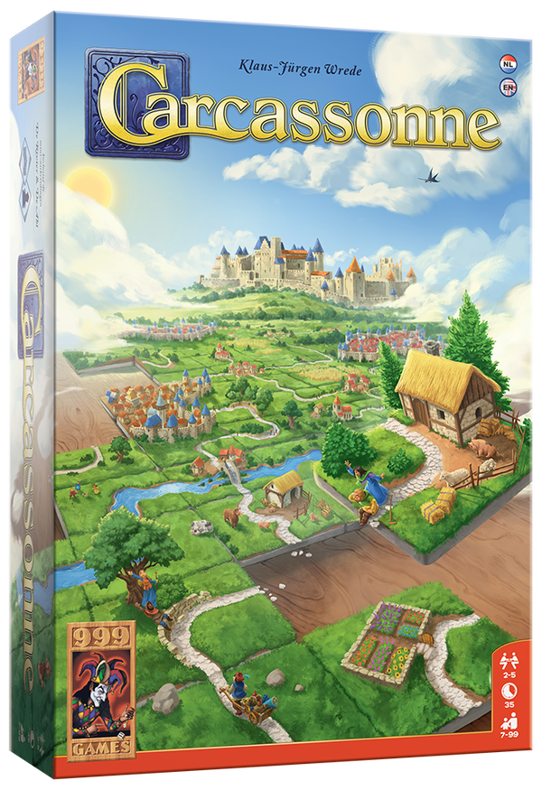 Carcassonne Basisspel - Bordspel