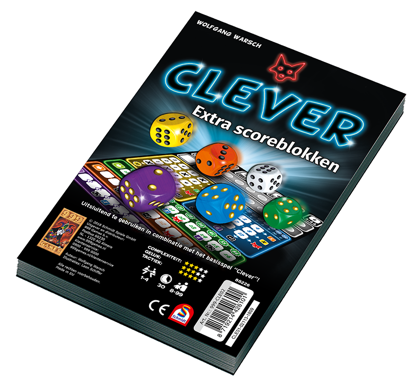Clever Scoreblok (2 stuks)
