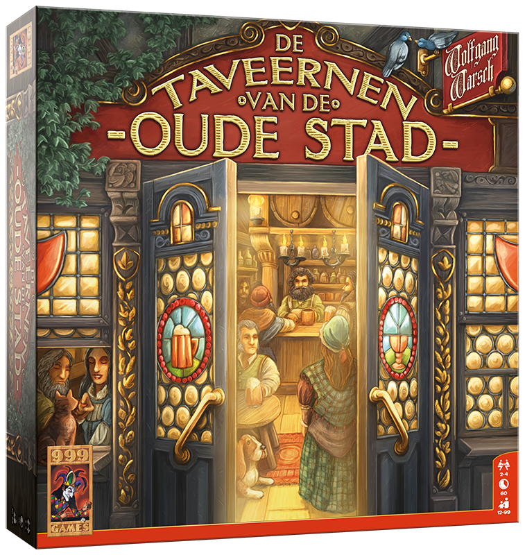 De Taveernen van de Oude Stad - Bordspel