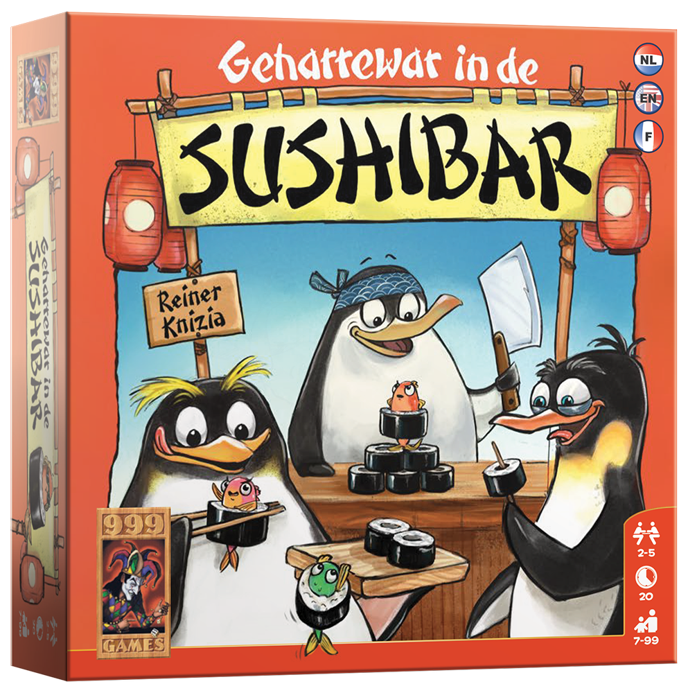 Geharrewar in de Sushibar - Dobbelspel