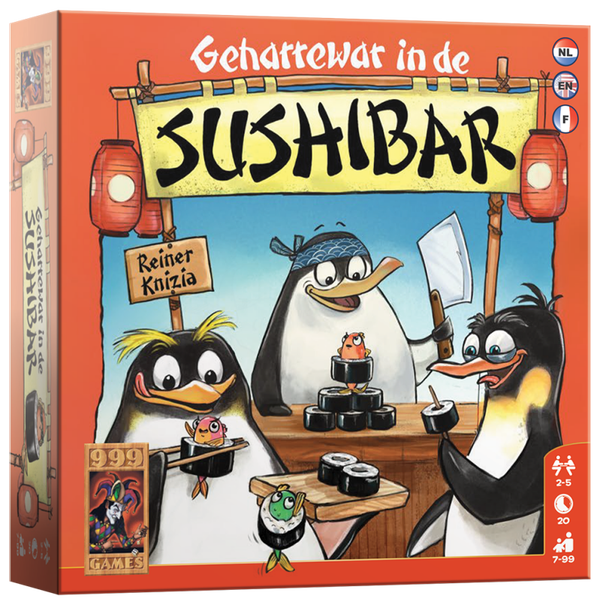 Geharrewar in de Sushibar - Dobbelspel