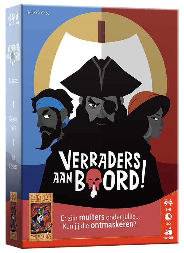 Verraders aan Boord! - Kaartspel