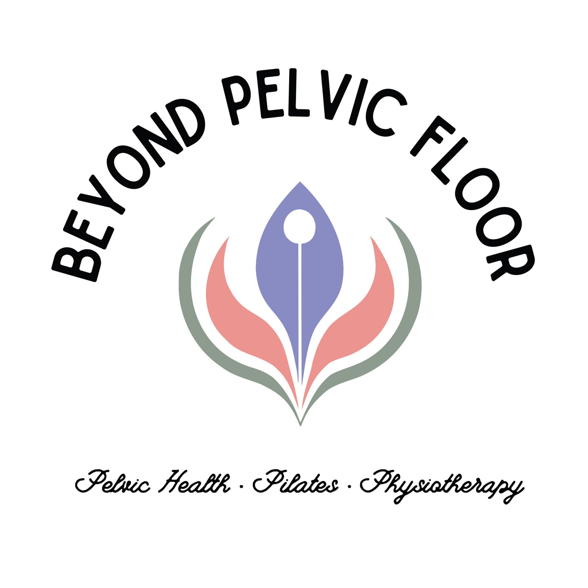 Beyond Pelvic Floor logo, Pelvic Health, Pilates, Physiotherapy