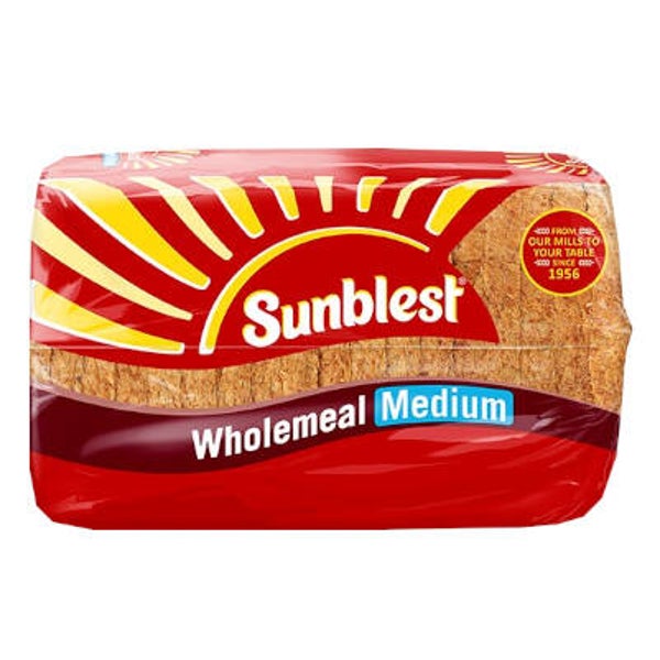 Sunblest wholemeal med 800g