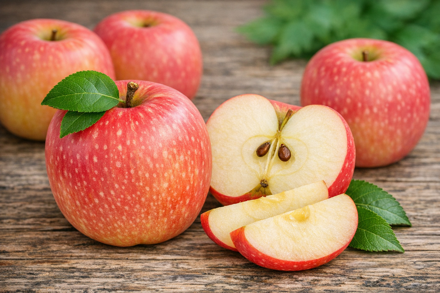 Pink ladys apples