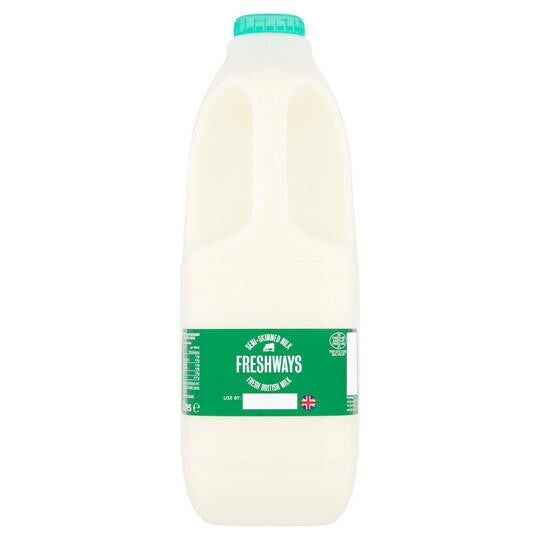 3 ltr semi skimed milk
