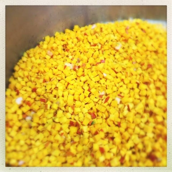 Soep van gele groenten