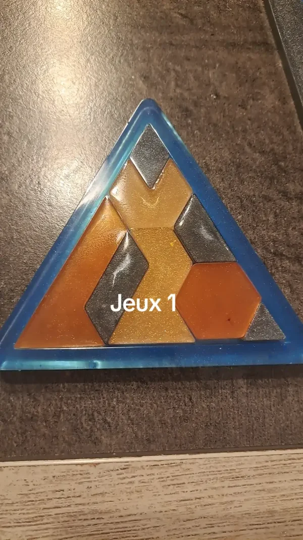 Jeux casse tête enrésine époxy