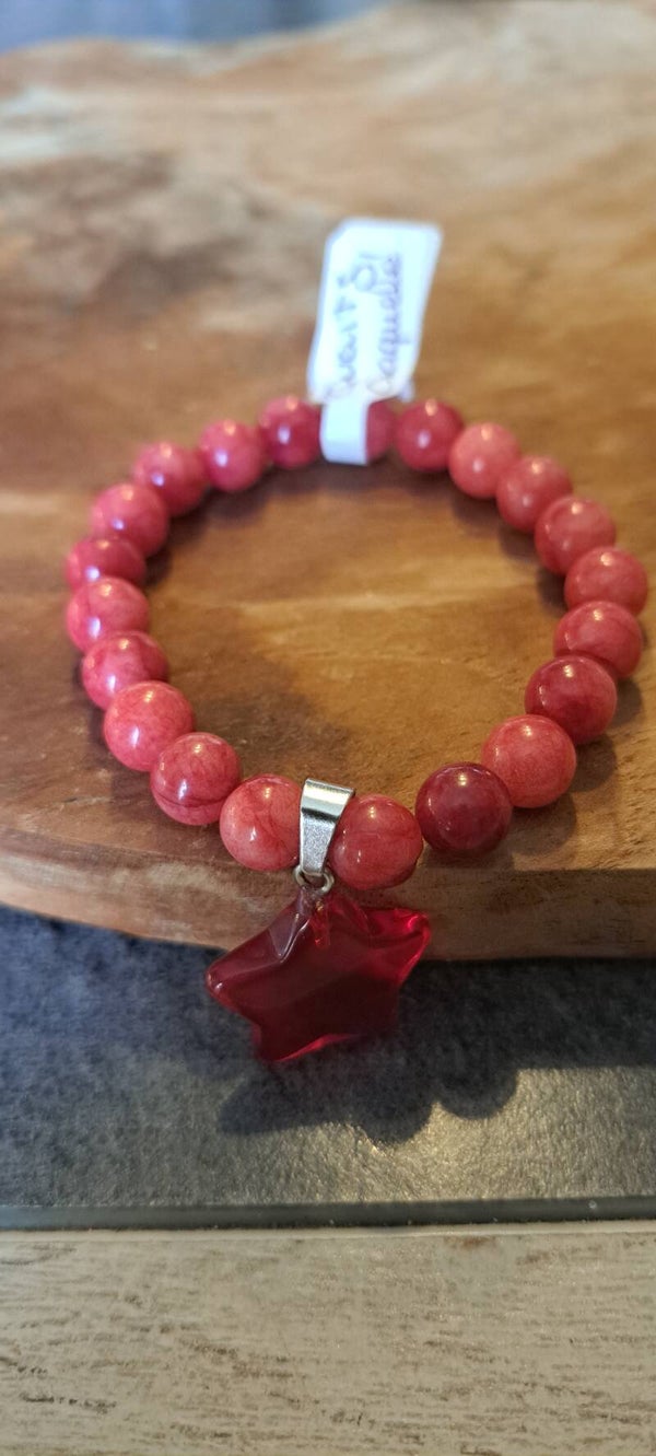 BRACELET en pierres de DIALLOGITE