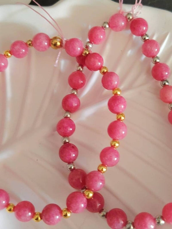 Bracelets en RHODONITE