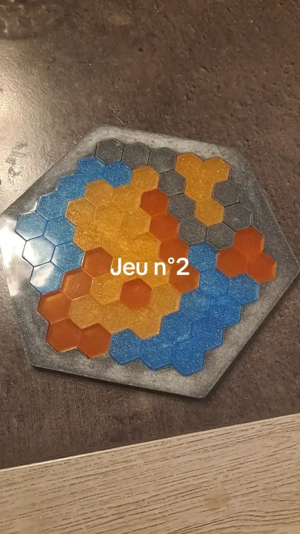 Jeux casse-tête en résine époxy