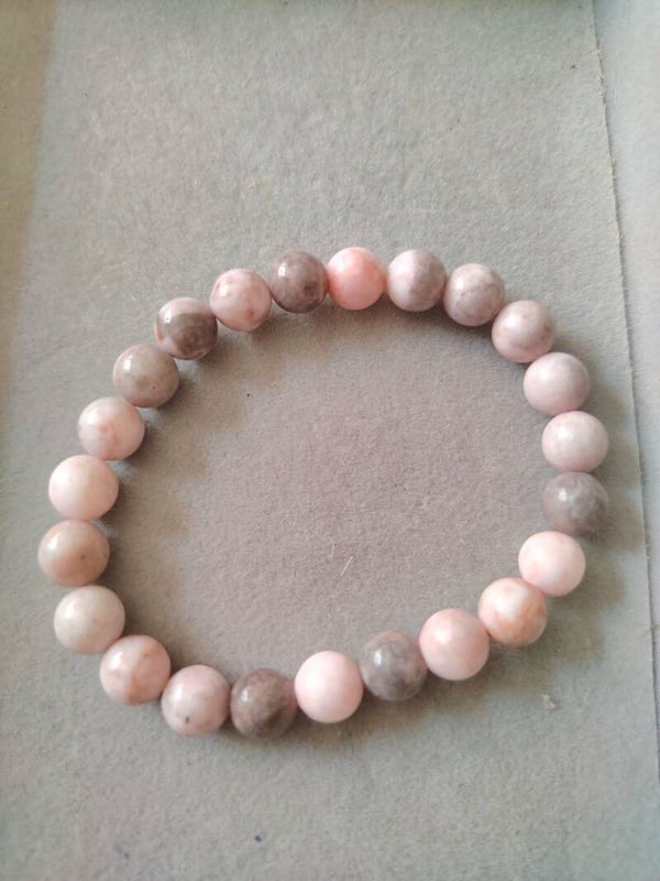 Bracelet en Opale rose