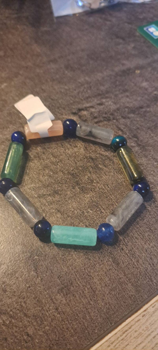 Bracelet en perles de verre