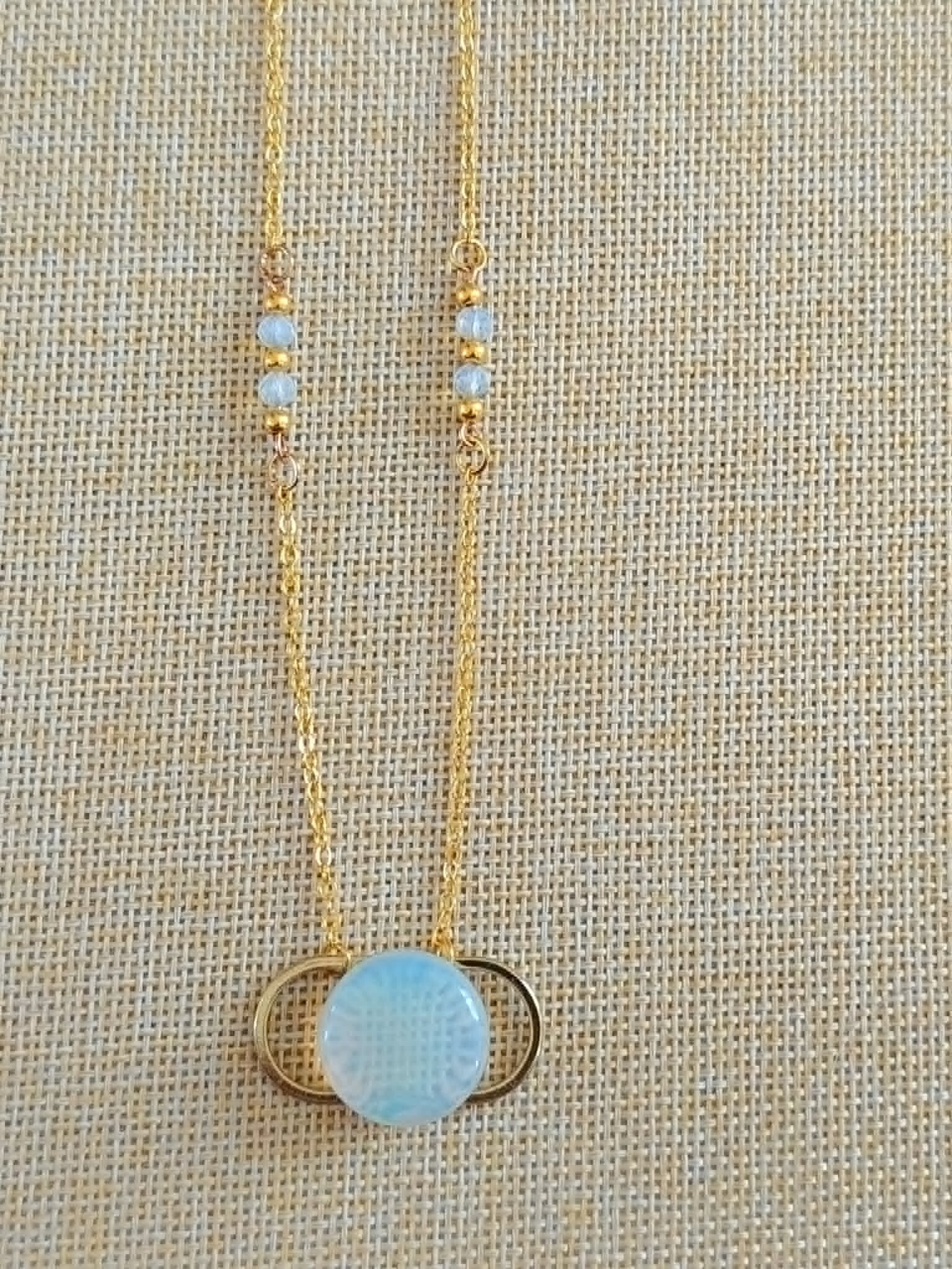 Collier en Oplalite