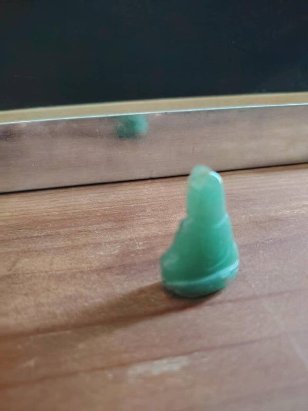 Bouddha en aventurine verte