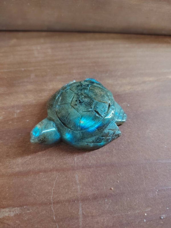 TORTUE en LABRADORITE