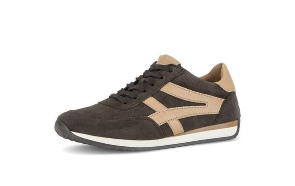 Damessneaker Gabor Dreamvelour/Nappa-mocca/sand