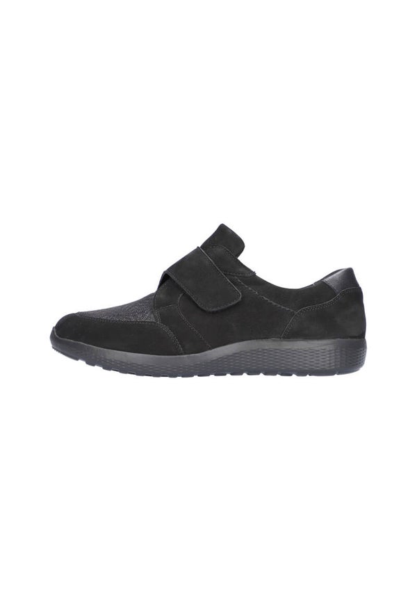 Waldläufer comfortschoen Denver Bronx zwart