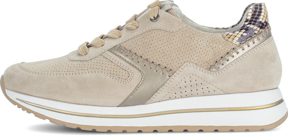 gabor sneaker Samt/perl/python,sand/mutaro