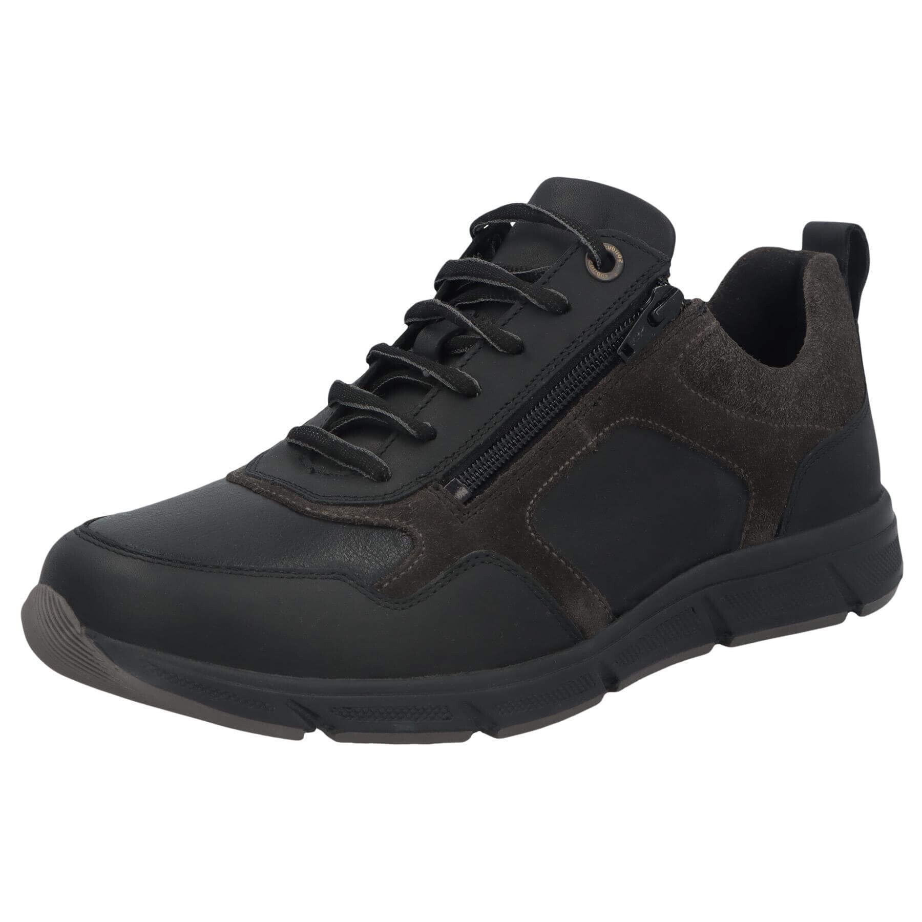 Herensneaker Solidus Kai Tar/Capi/str/fettvel black mul K