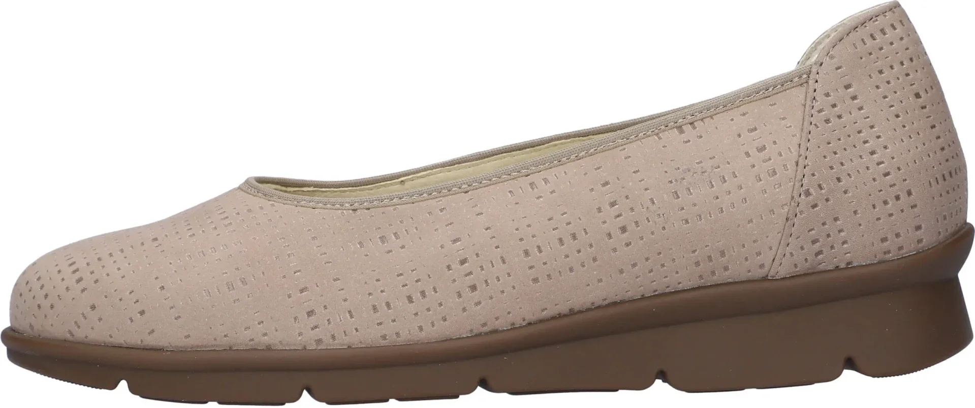 Ballerina Waldläufer moccasin Karin beige K-breedte