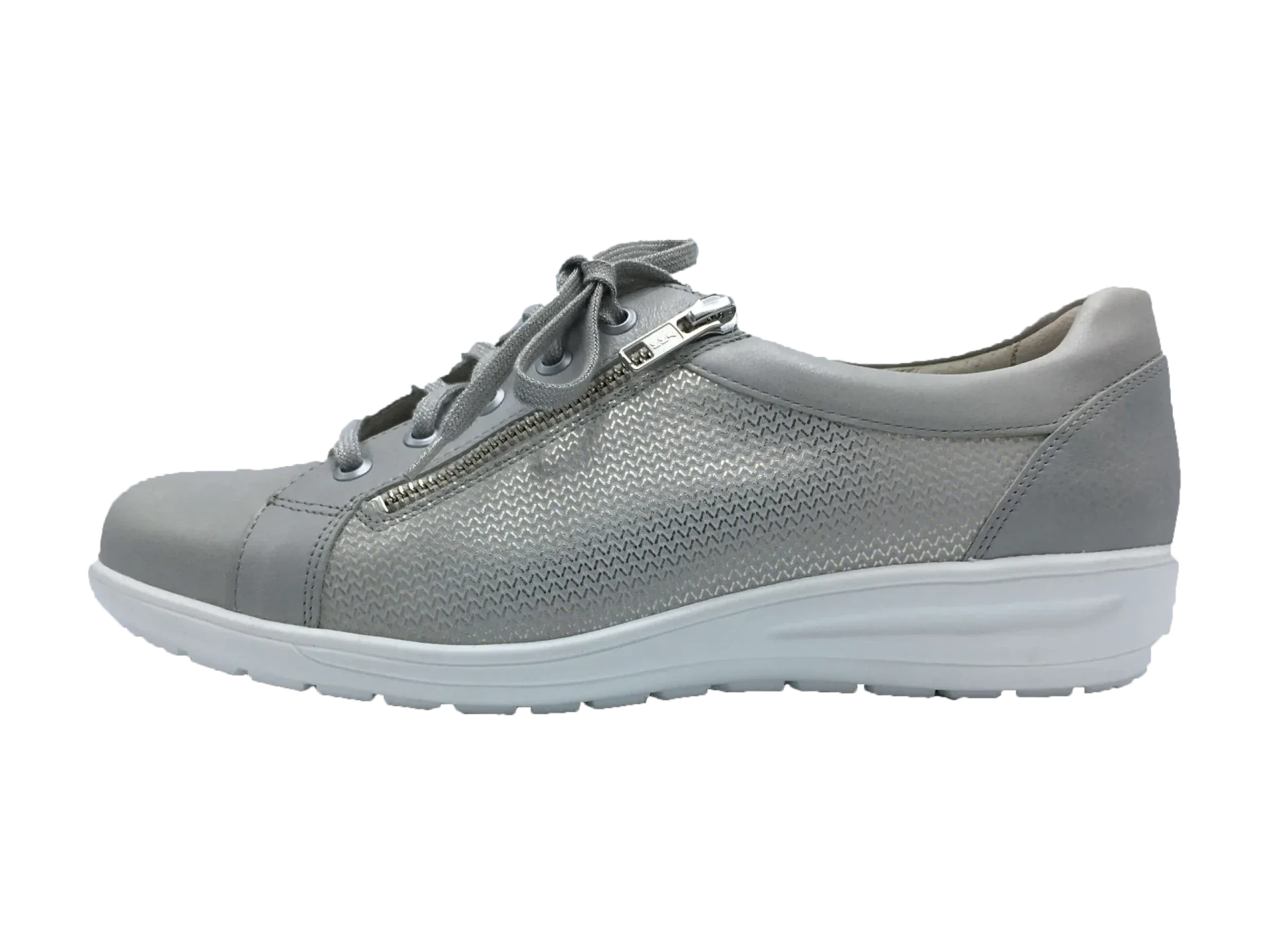 Dames sneaker solidus Kate kermit Treccia space weiss