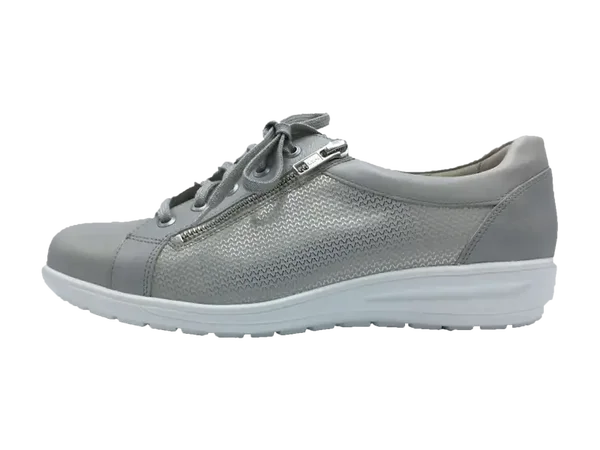 Dames sneaker solidus Kate kermit Treccia space weiss